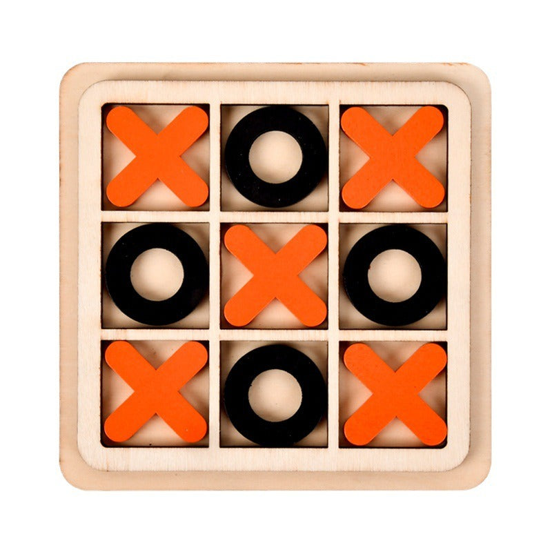 XO Triple Wells Chess Children's Early Education, Puzzle, Entertainment, Leisure Games, Board Games, Building Block Toys