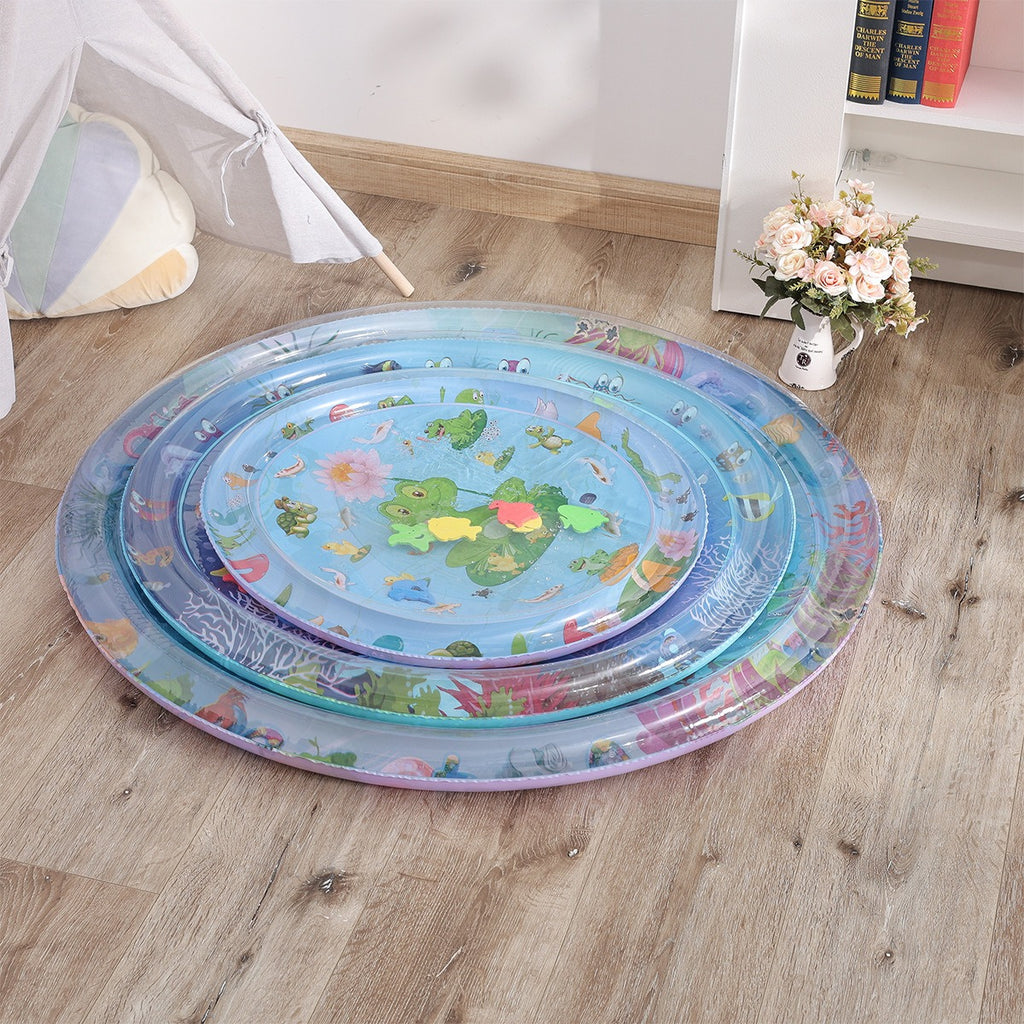 Crawling water mat baby inflatable water mat summer ocean water filling ice mat octopus water mat baby toy