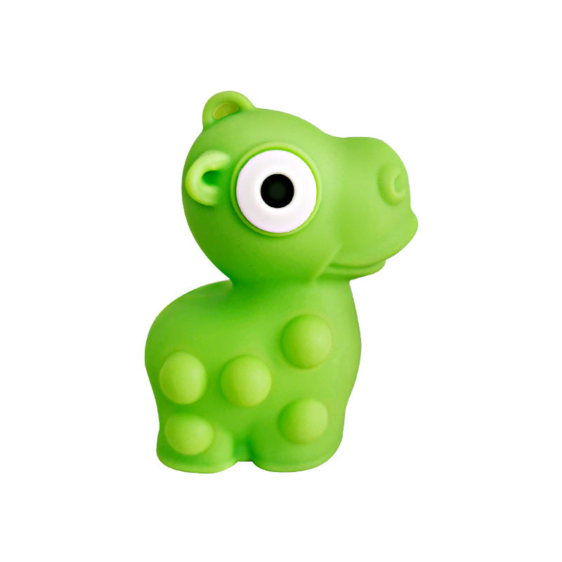 Bubble 3D Three-Dimensional Pinch Music Decompression Pop It Hippo Educational Children's Toy Rodent Pioneer