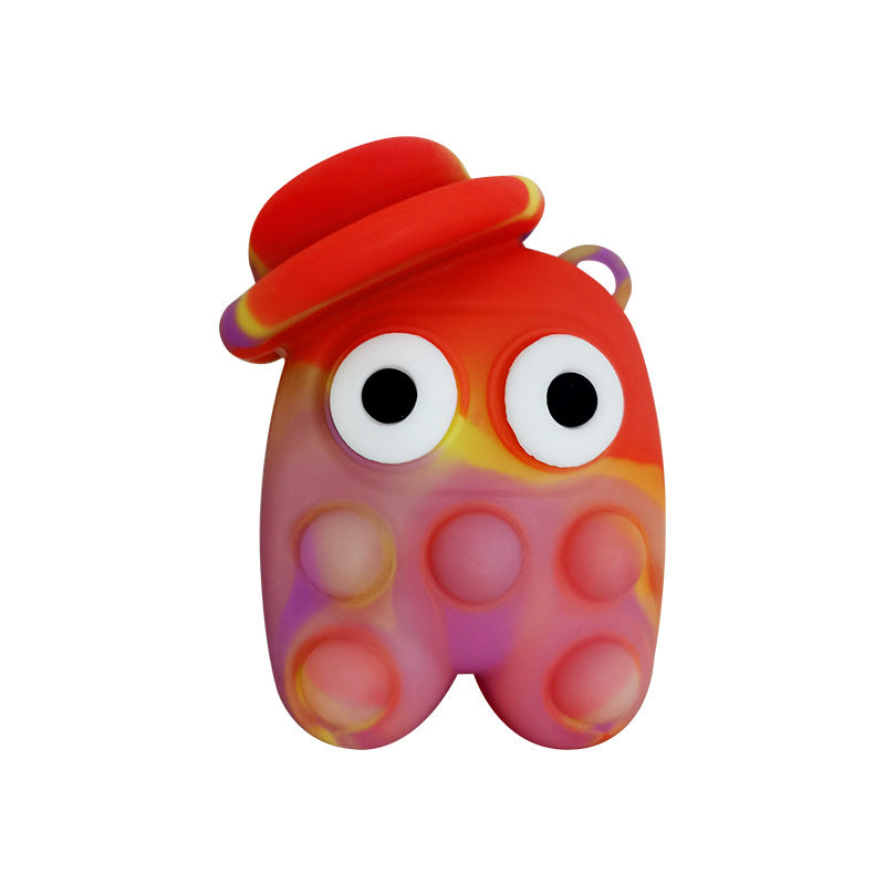 Children's Gift Decompression Artifact Eye Ball 3D Astronaut Three-Dimensional Rat Eradication Pioneer Toy