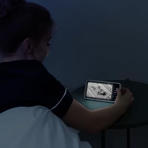 Baby Monitor with Camera and Audio