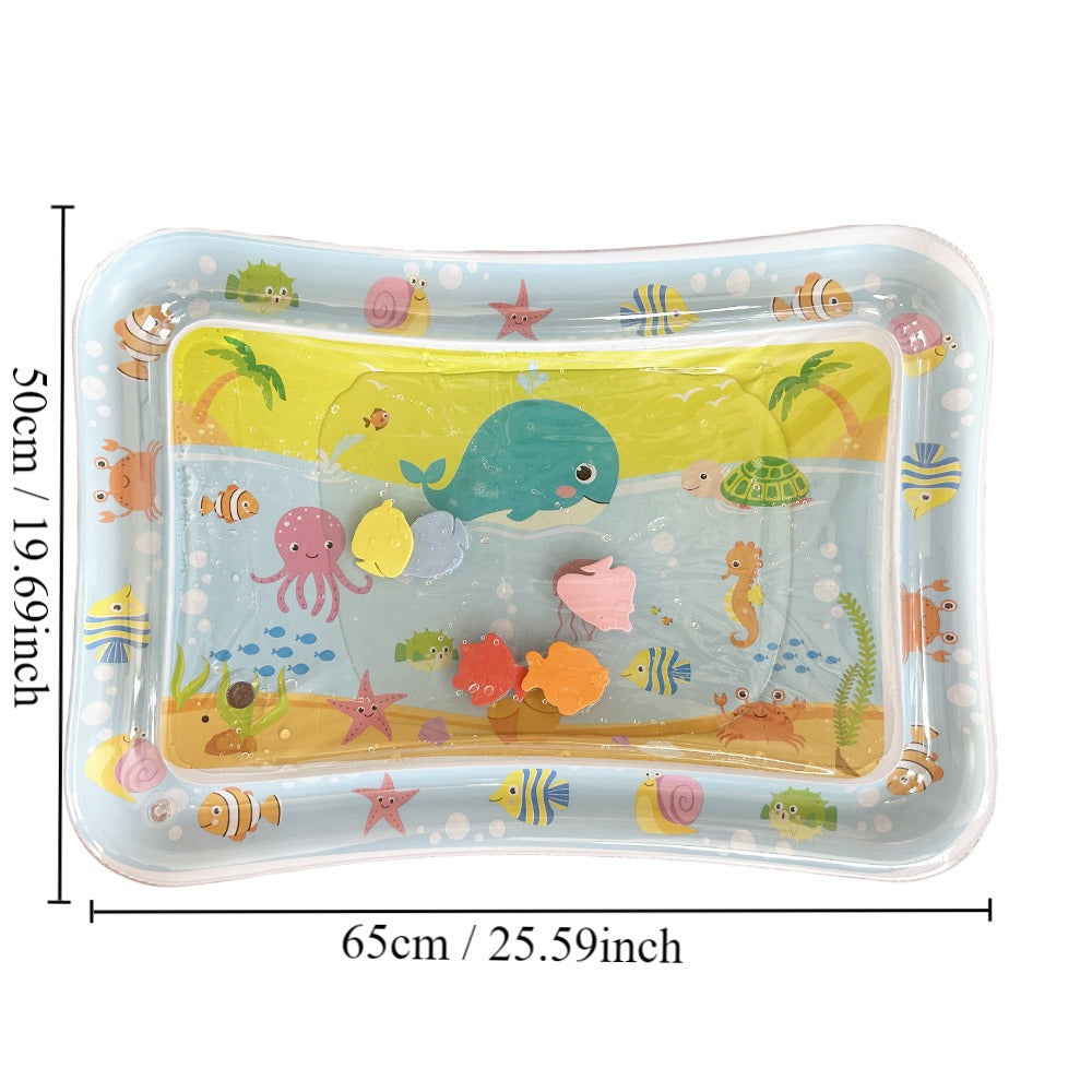 Crawling water mat baby inflatable water mat summer ocean water filling ice mat octopus water mat baby toy