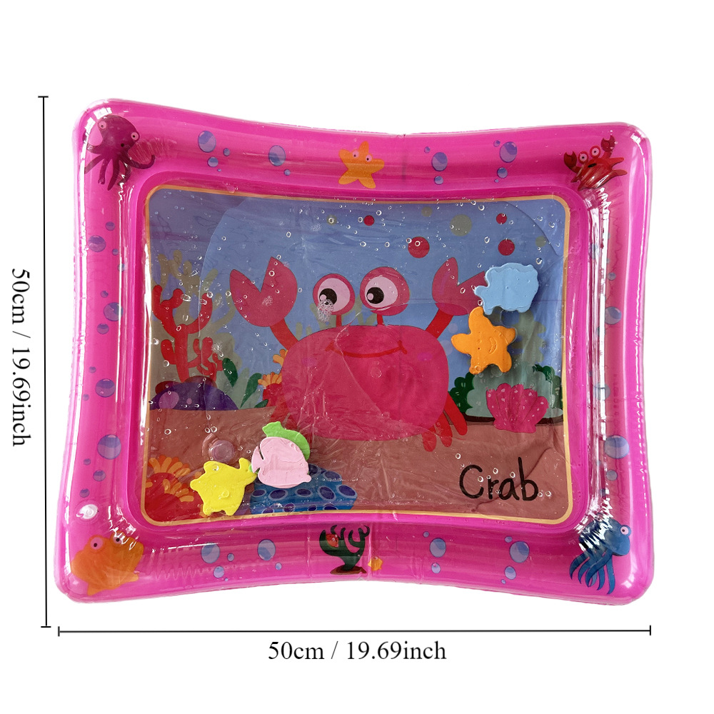 Crawling water mat baby inflatable water mat summer ocean water filling ice mat octopus water mat baby toy