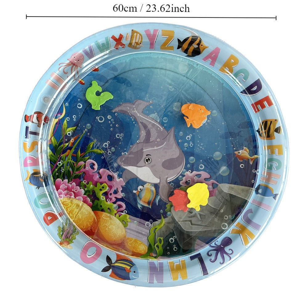 Crawling water mat baby inflatable water mat summer ocean water filling ice mat octopus water mat baby toy