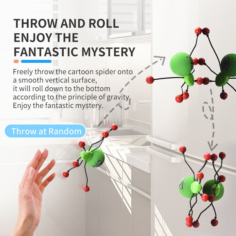 Climbing Wall Spiderman Toys Decompression Gods Sticky Tumble Children Boys Creative Spiderman Sticky Wall Man