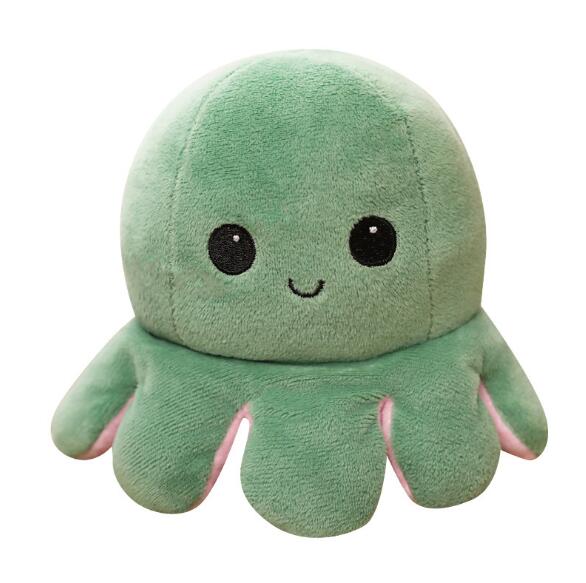 20cm  Reversible Octo-Plushie  Flip Octopus Stuffed Plush