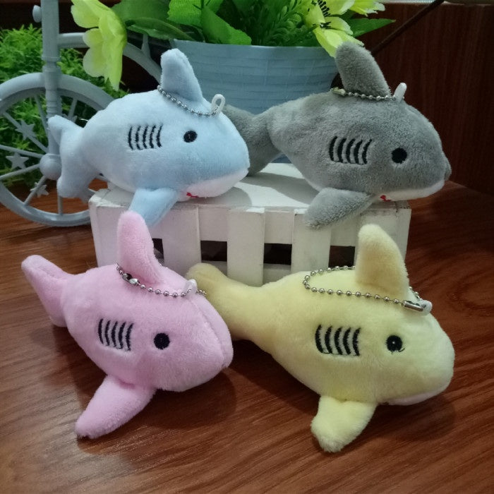 Shark Plush Doll Pendant Creative Small Doll Bag Key Pendant Small Shark Doll