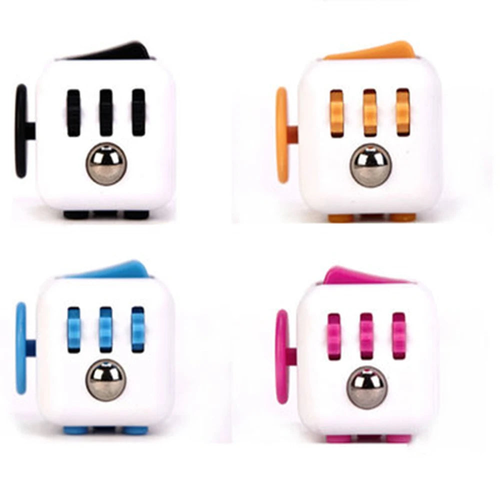 Fidget cube  Decompression dice anti-irritating anxiety venter six-sided fingertip toy decorative pendant