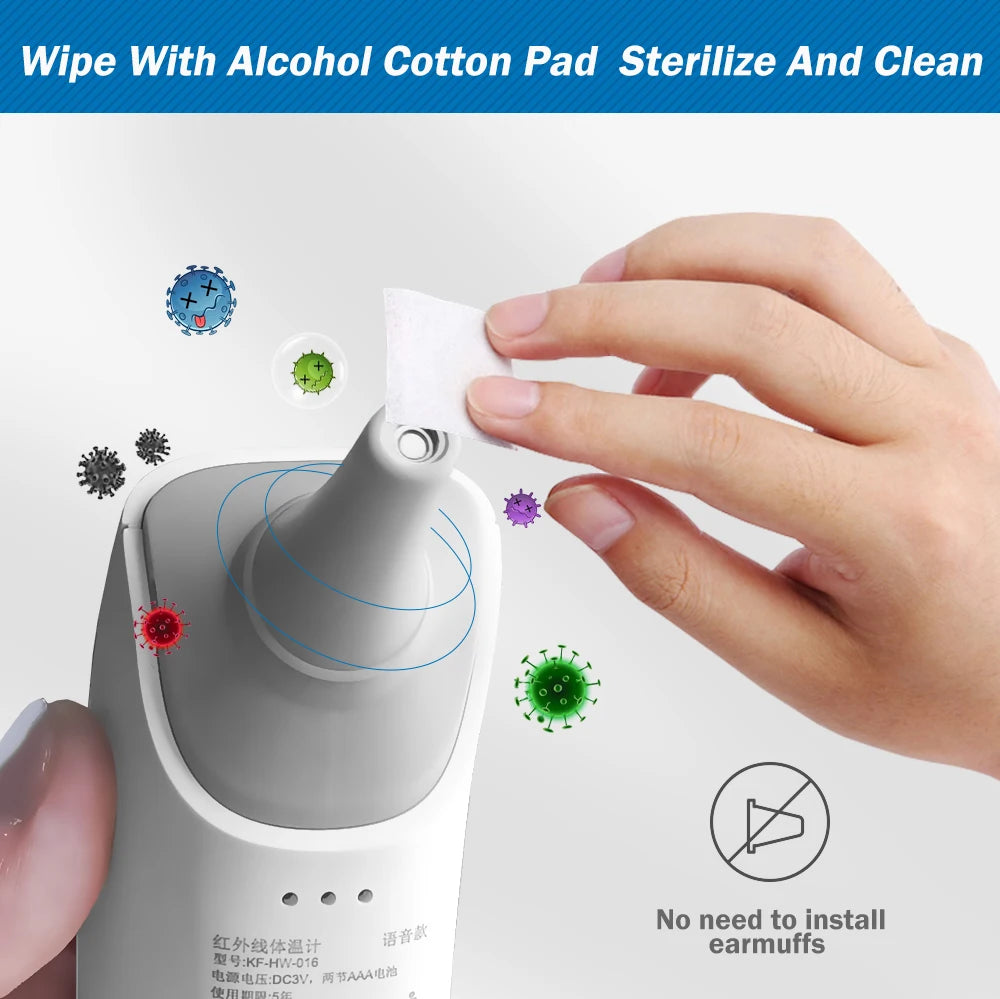 2 in 1 Digital Forehead & Ear Thermometer