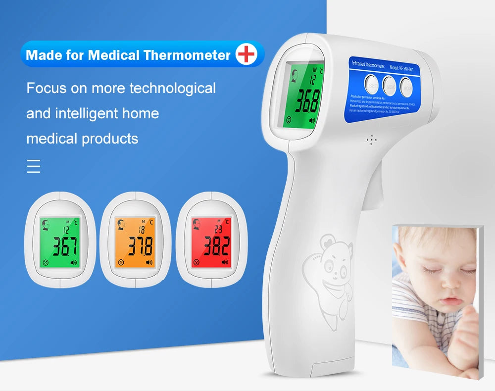 2 in 1 Digital Forehead & Ear Thermometer