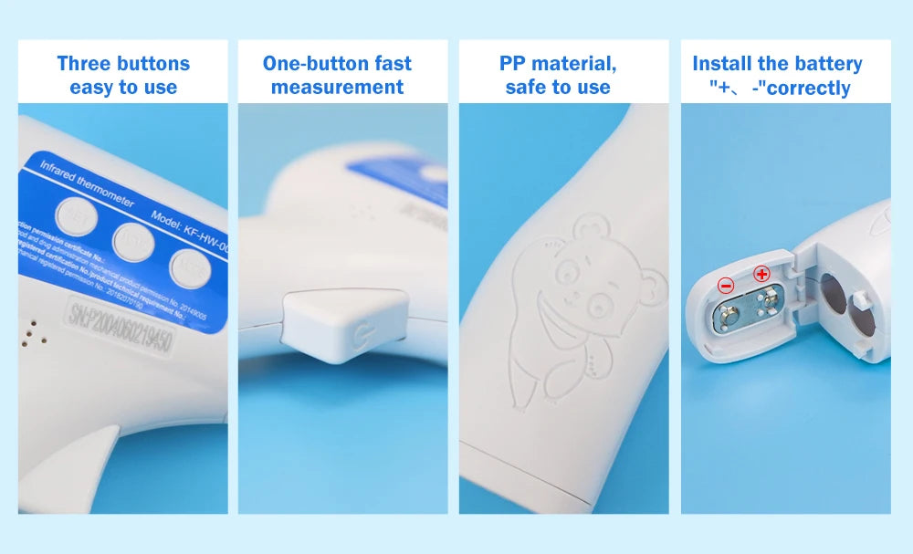 2 in 1 Digital Forehead & Ear Thermometer