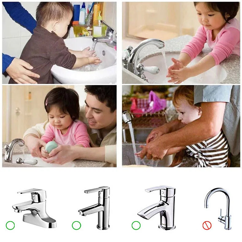 Baby Tubs Kids Rubber Faucet Extender