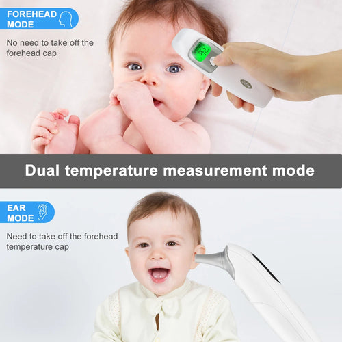 2 in 1 Digital Forehead & Ear Thermometer