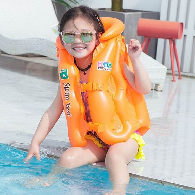 Small Kids Life Jacket Inflatable Vest