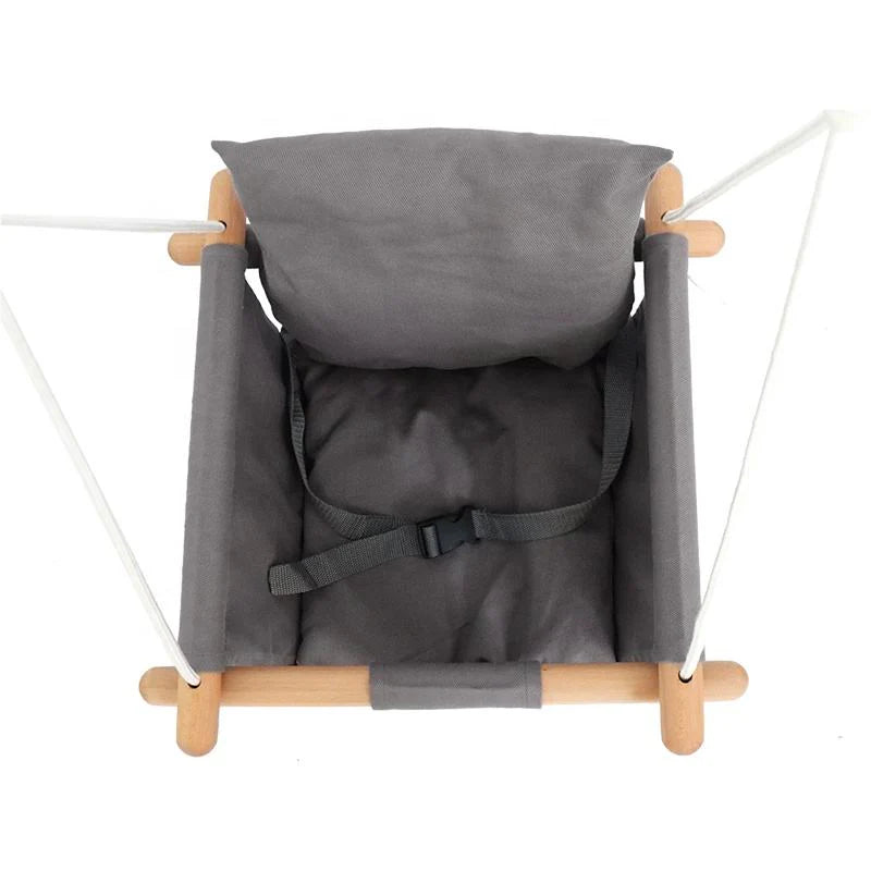 Infant Swing Toddler Indoor & Outdoor Wooden Baby Swing