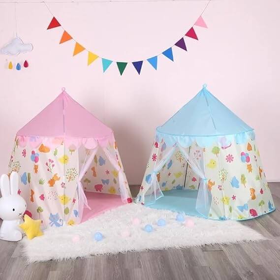 Kids Castle Playhouse Tent With Non-Toxic Materials