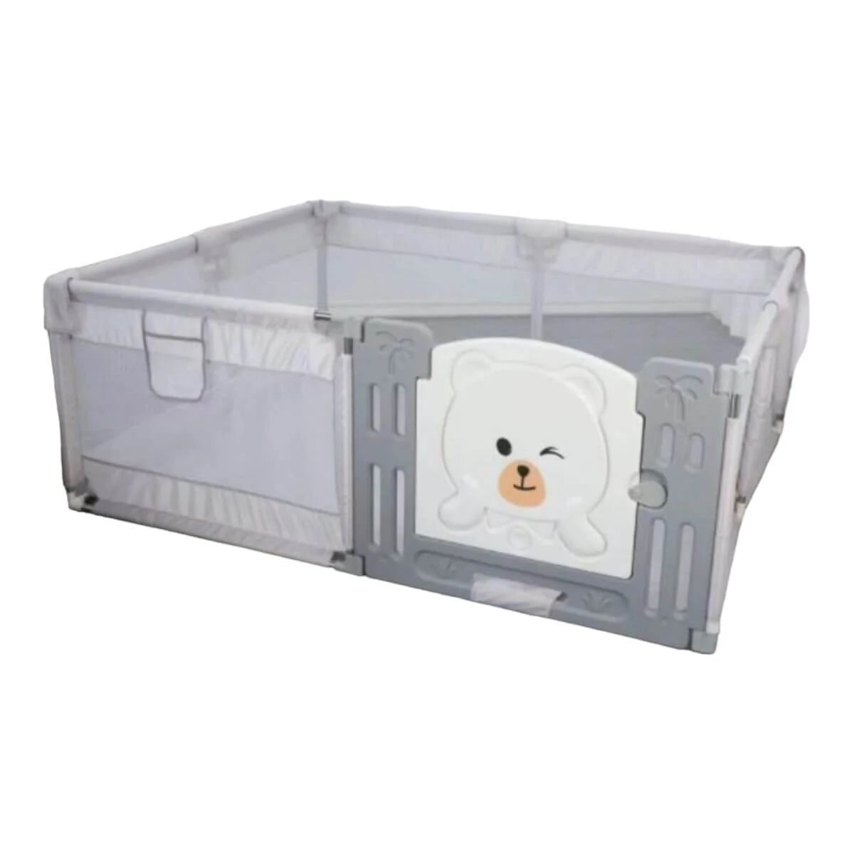 Playpen Fabric With Safety Gate 1.5m X 1.8m