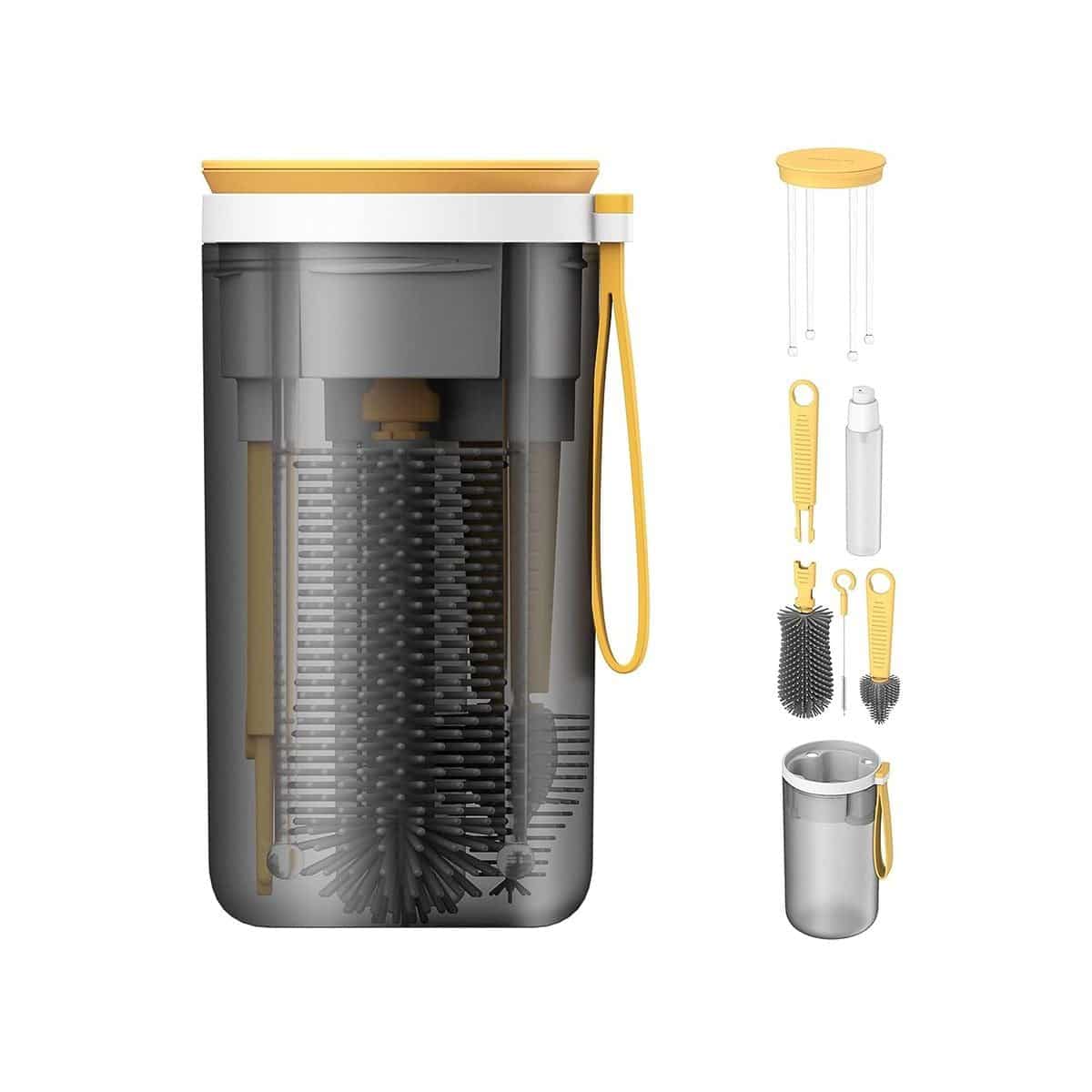 6 In 1 Baby Bottle Cleaning Kit Travel Set