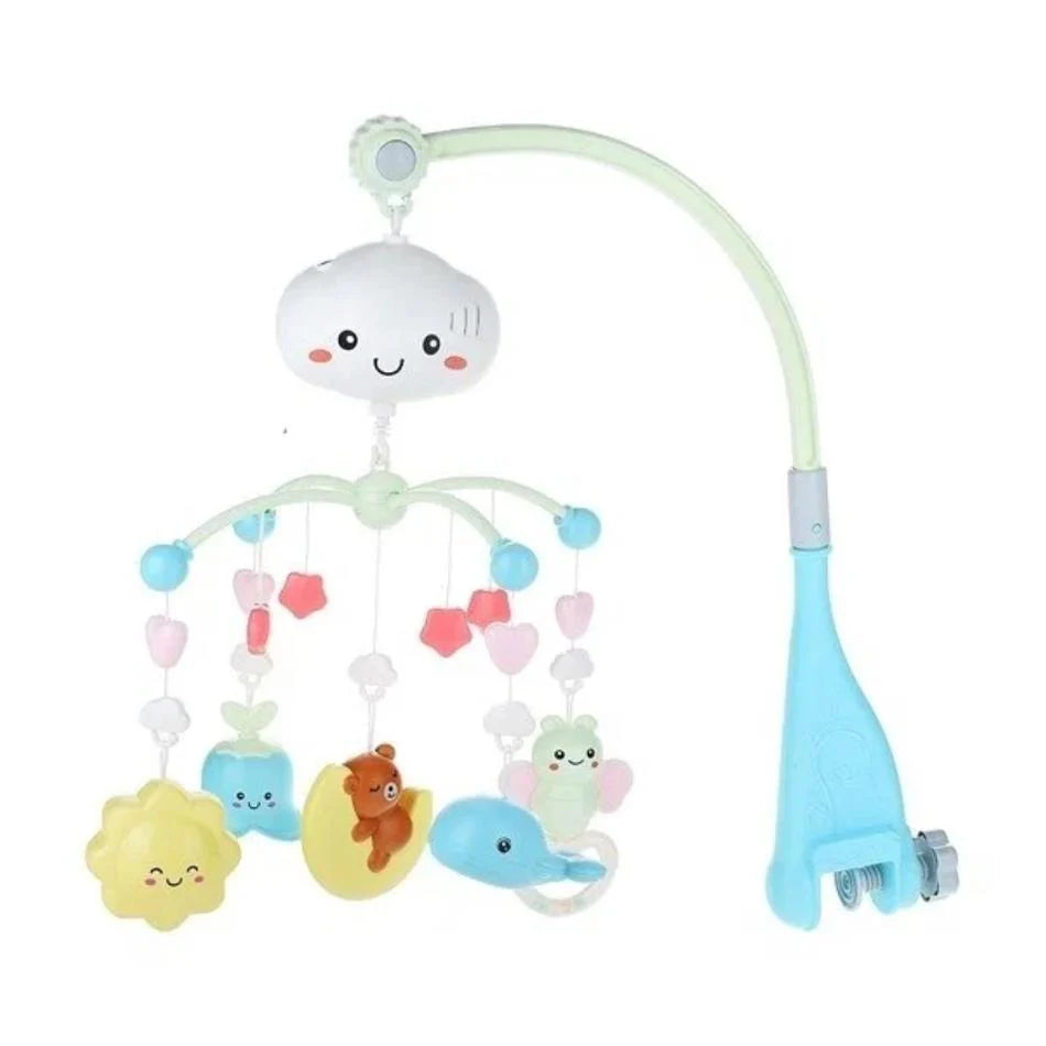 Rotating Musical Baby Crib Mobile With Projection