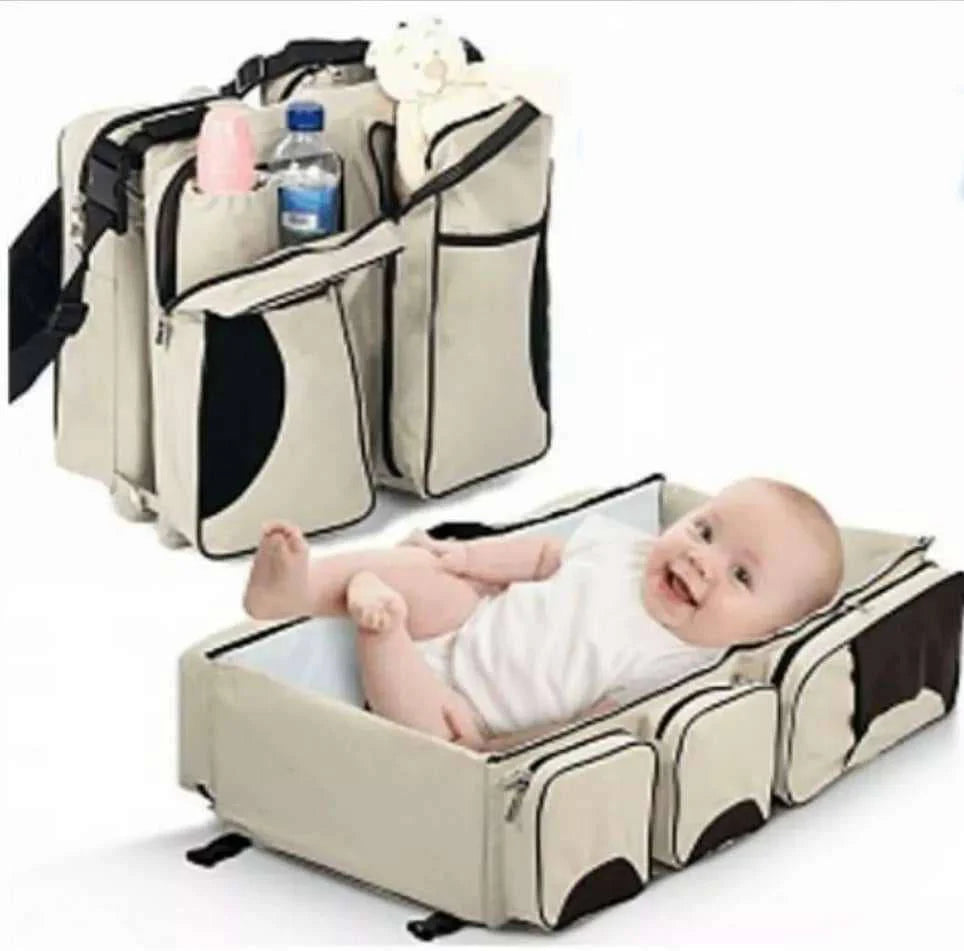 Baby Bed And Bag With Net - Travel Made Easy For Parents