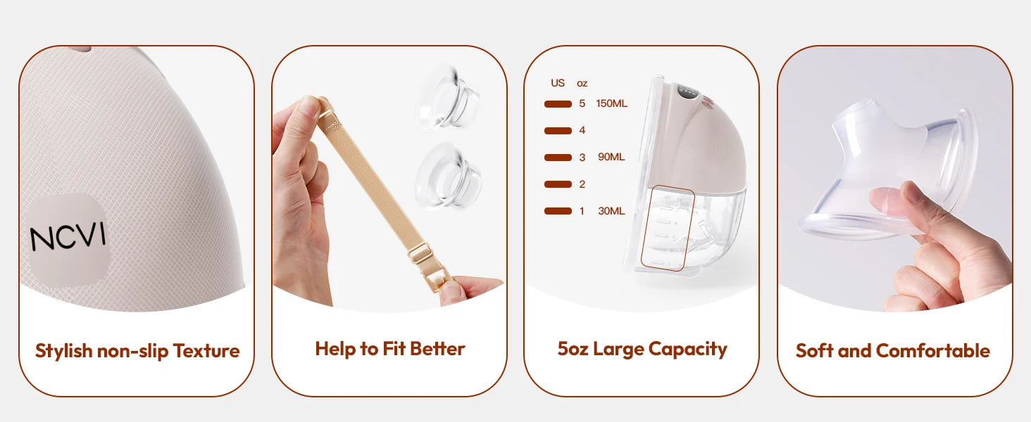 Electric Breast Pump Hands-Free