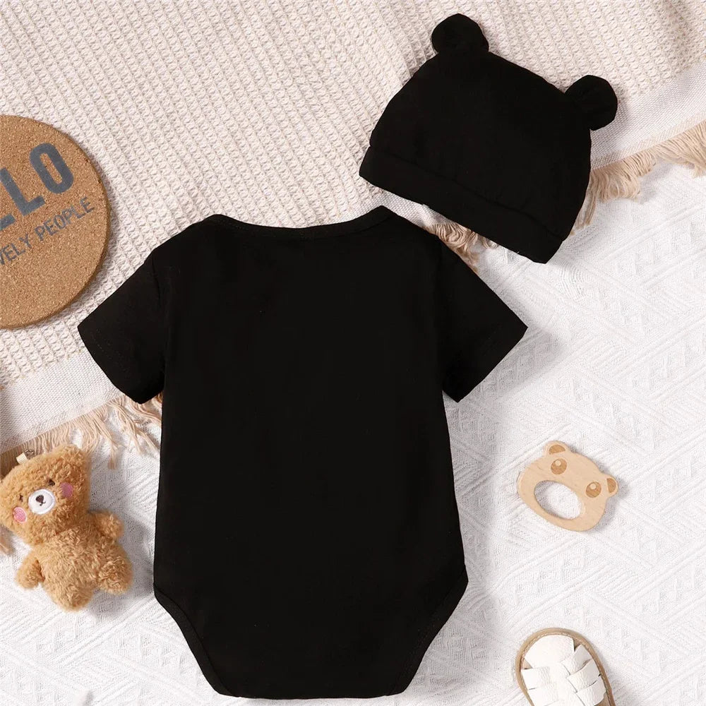 2PCS Newborn Baby Boy Romper