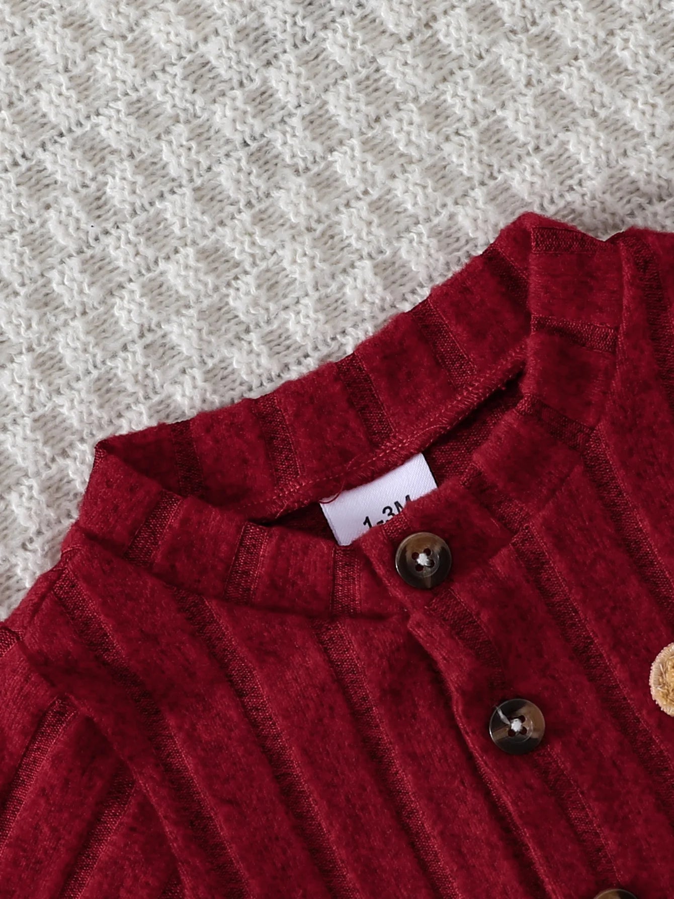 Baby Boy Red Onesie