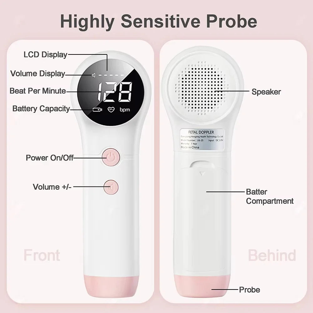 Portable Ultrasound DoppElectronic Monitor