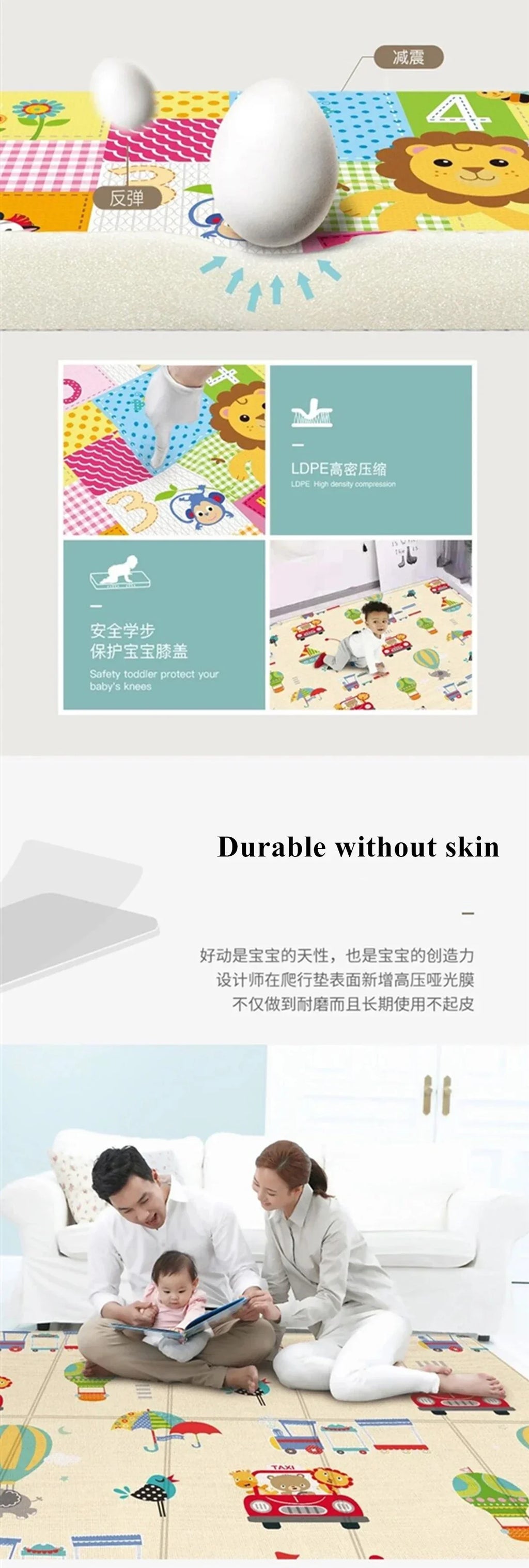 Baby Play Mat Foldable