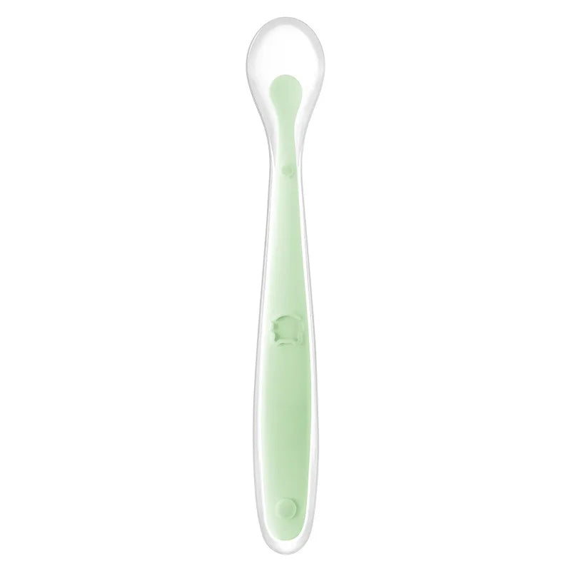 BPA Free Baby Silicone Soft Spoon