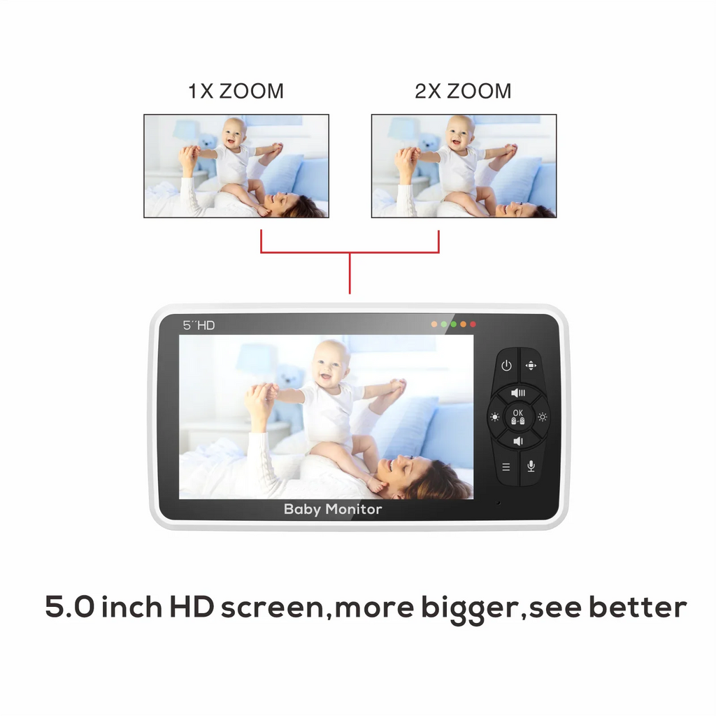 Baby Monitor with Camera and Audio