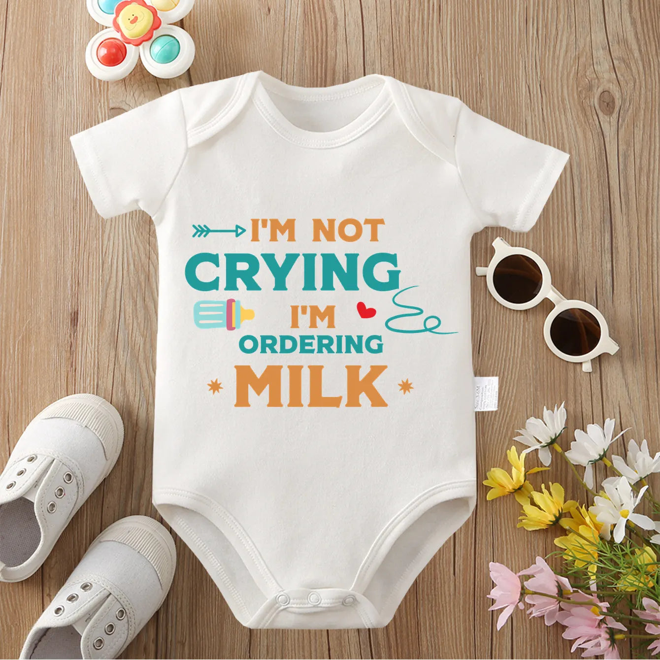 100% Cotton Onesie Bodysuit