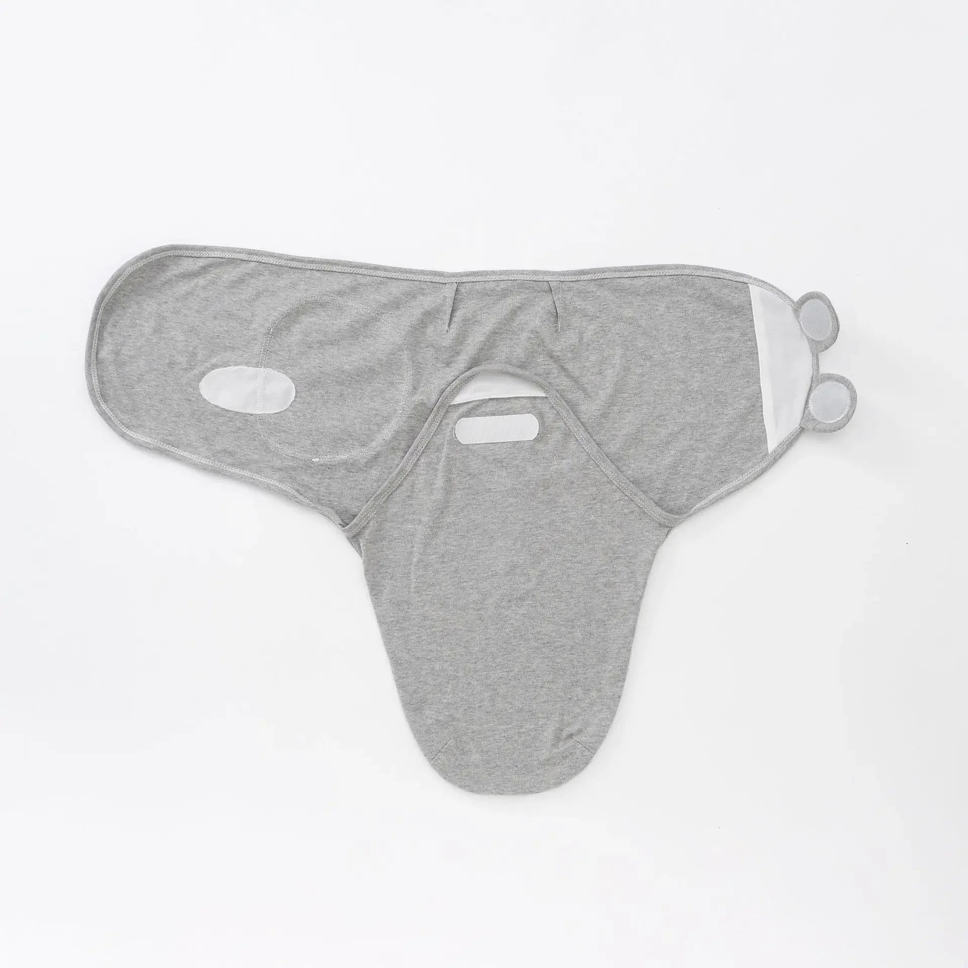 100% Organic Cotton Baby Swaddle Blanket Wrap Hat Set