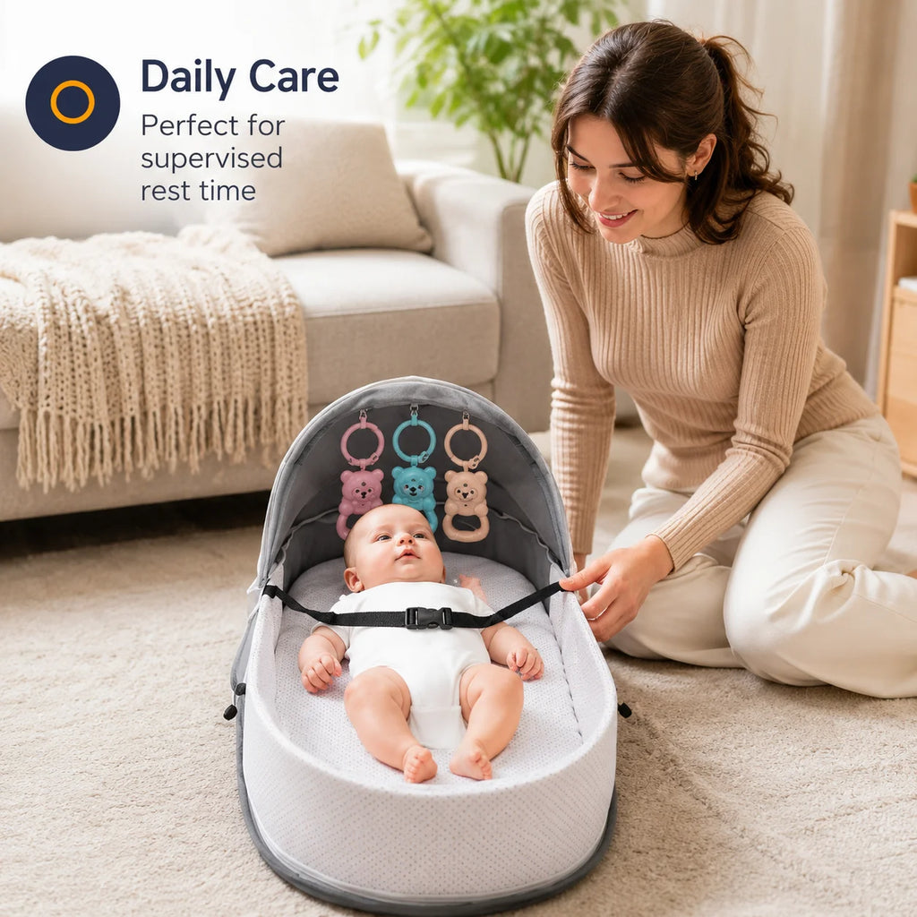 Folding Baby Bed Crib