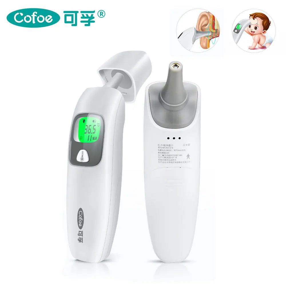 2 in 1 Digital Forehead & Ear Thermometer