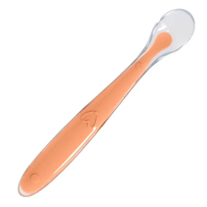 BPA Free Baby Silicone Soft Spoon