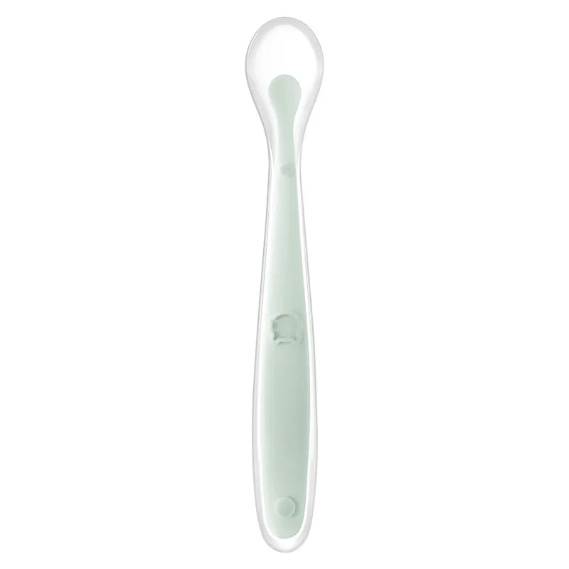 BPA Free Baby Silicone Soft Spoon