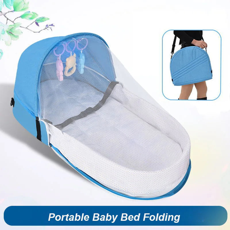 Folding Baby Bed Crib