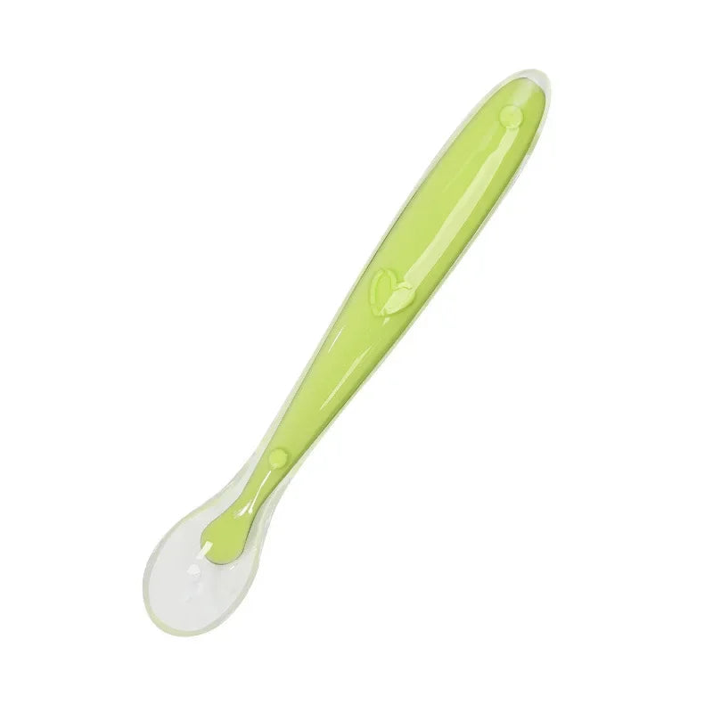 BPA Free Baby Silicone Soft Spoon