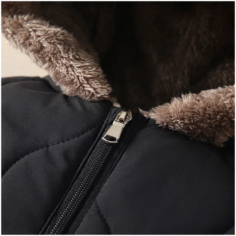 1-Piece Warm Fleece Pramsuit for Baby