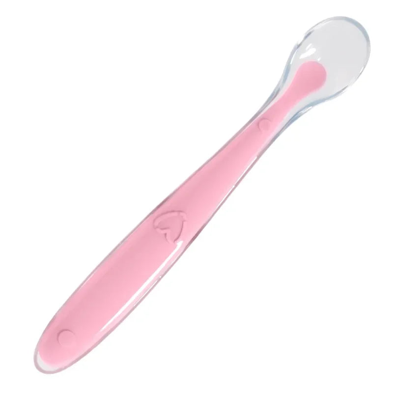 BPA Free Baby Silicone Soft Spoon
