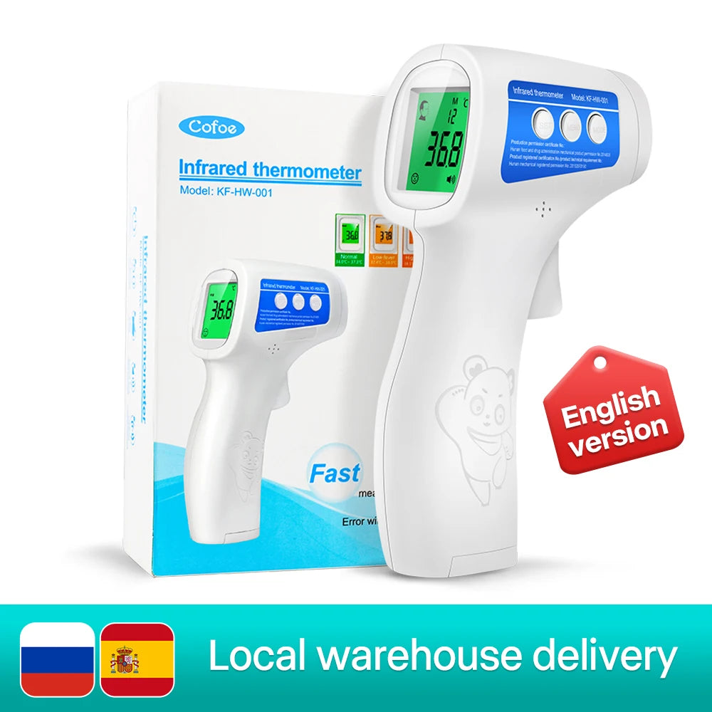 2 in 1 Digital Forehead & Ear Thermometer