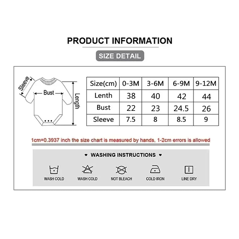 100% Cotton Onesie Bodysuit