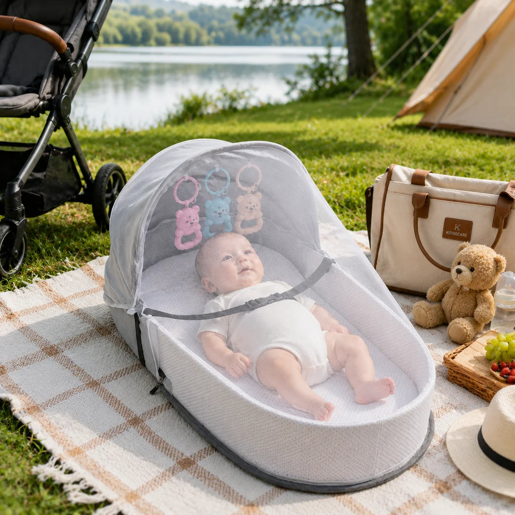 Folding Baby Bed Crib