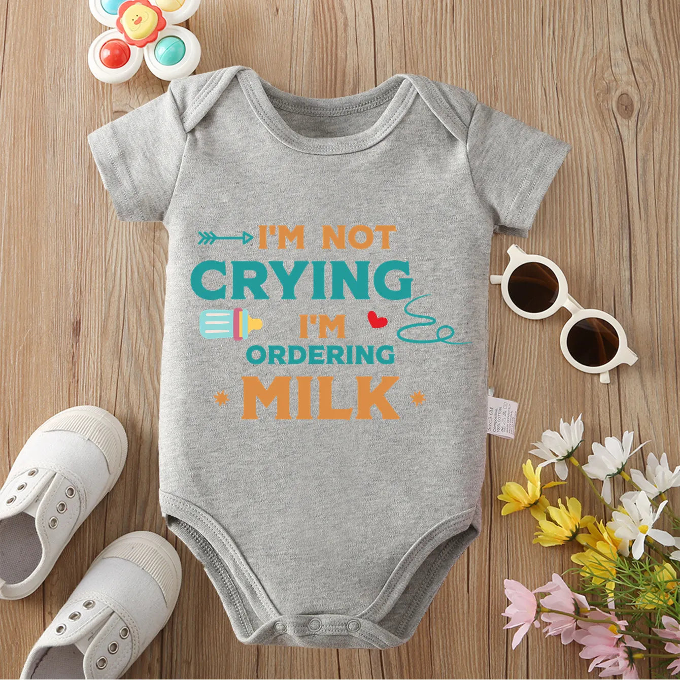100% Cotton Onesie Bodysuit