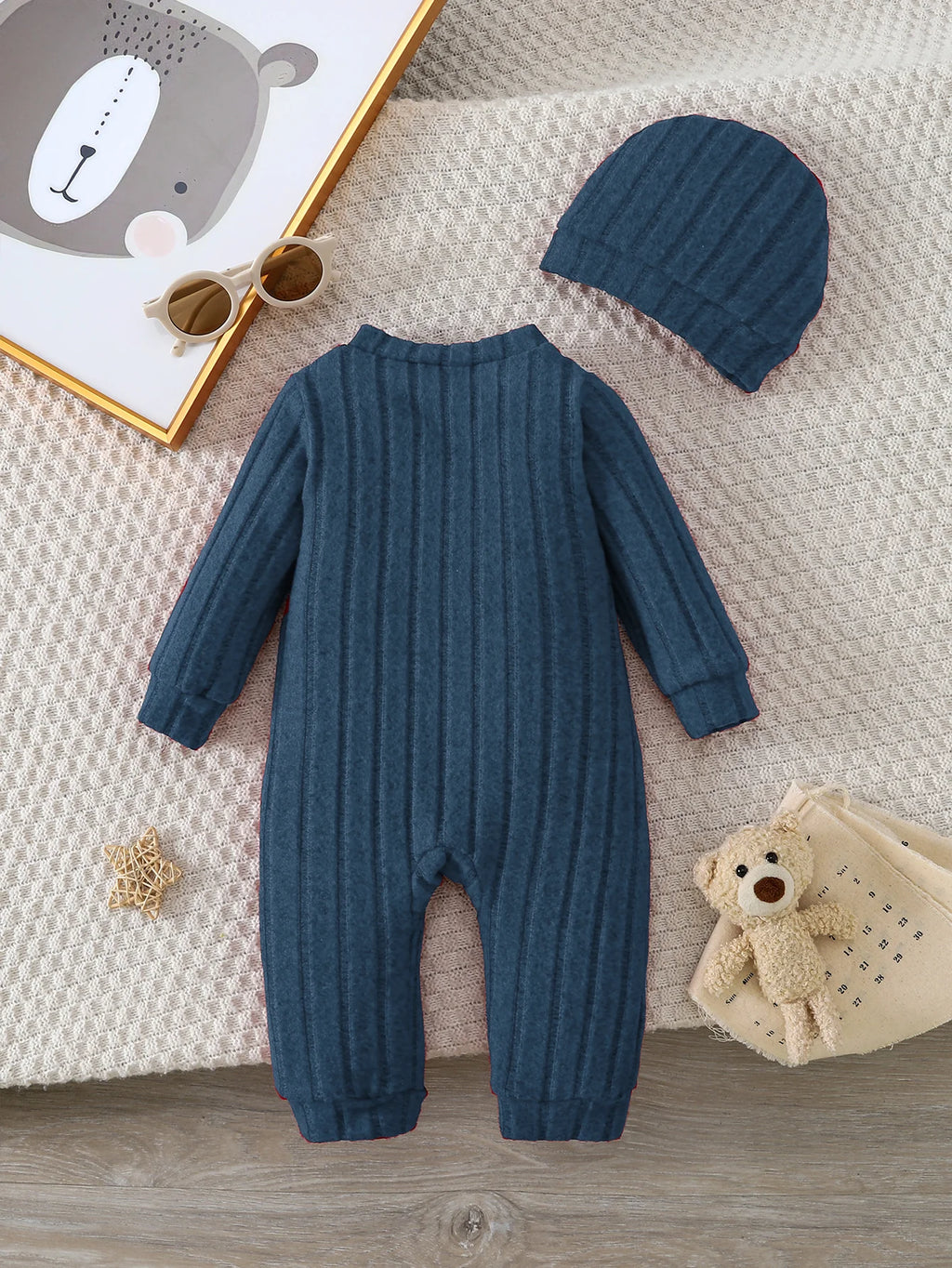 Baby Boy Red Onesie
