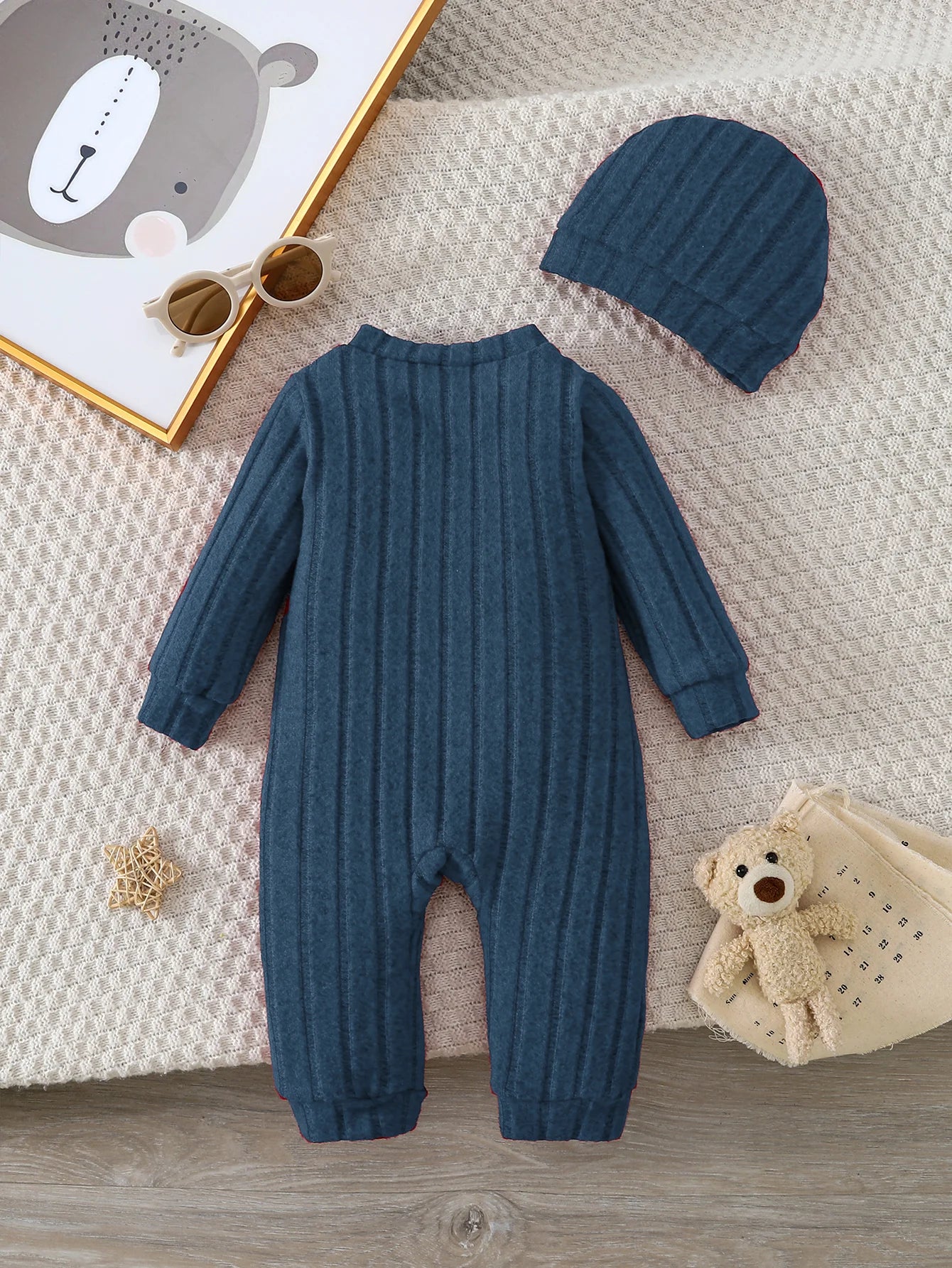 Baby Boy Red Onesie