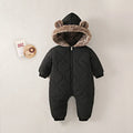 1-Piece Warm Fleece Pramsuit for Baby