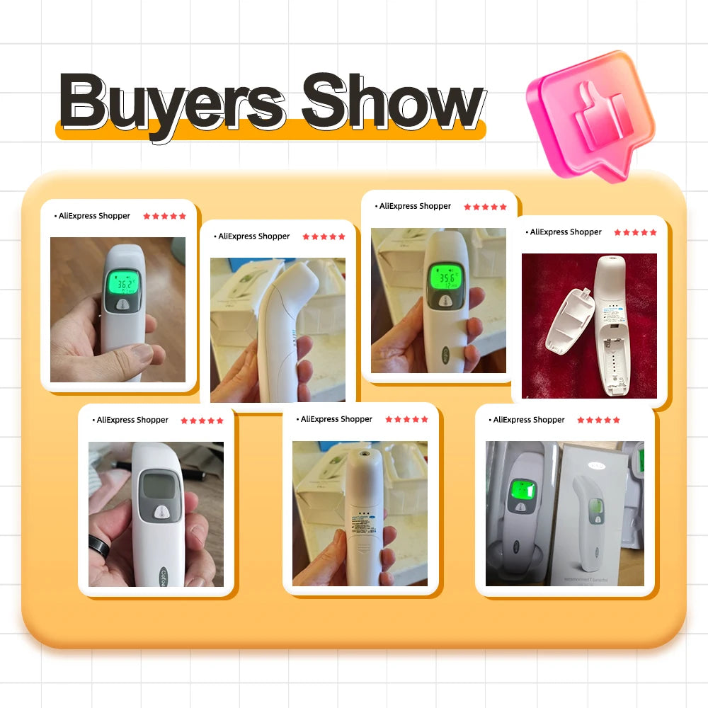 2 in 1 Digital Forehead & Ear Thermometer