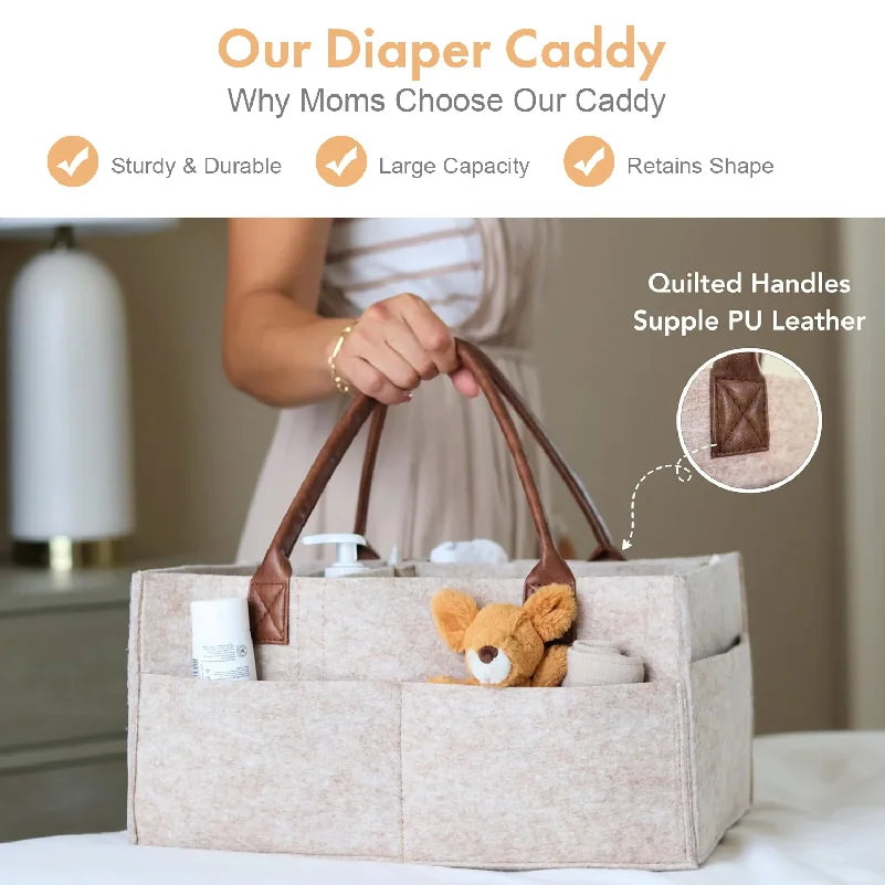 Baby Diaper Caddy Organizer